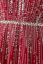 Cape Sleeve Gown