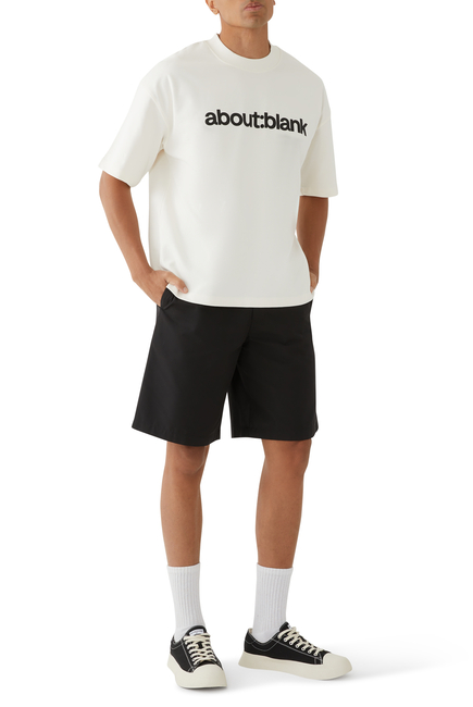 Block Mock Neck T-Shirt