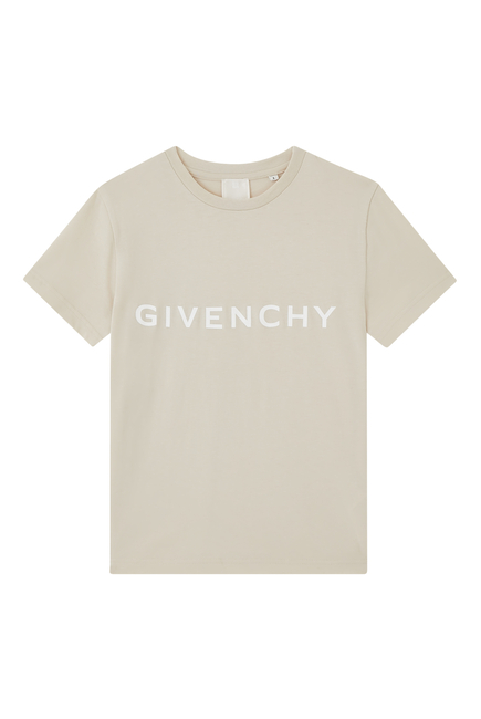 Kids Logo Cotton Jersey T-Shirt