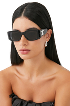 Maxi Triomphe Rectangular Sunglasses