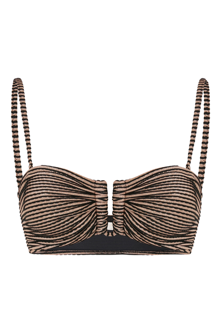 Santorini Scalloped Bikini Top