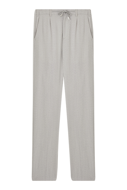 Drawstring Relaxed Pants