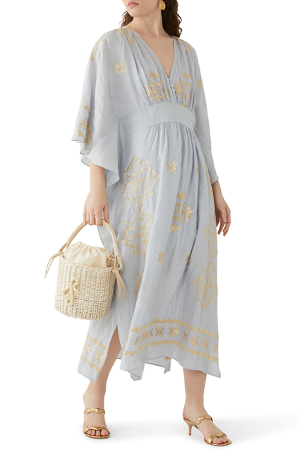 Batwing Midi Dress