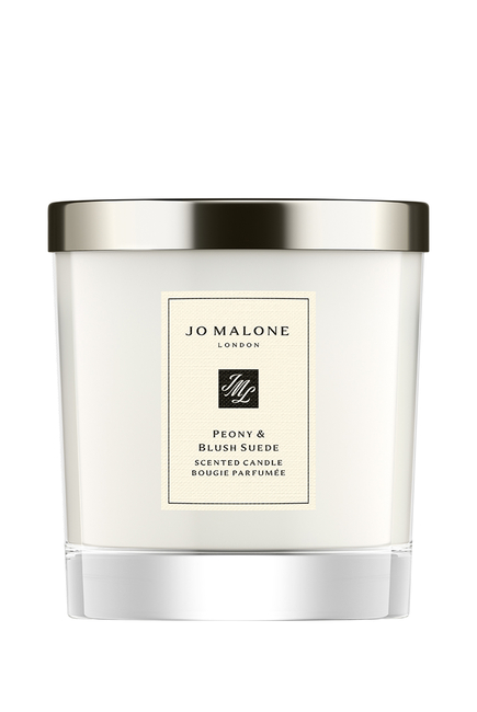 Peony & Blush Suede Scented Candle