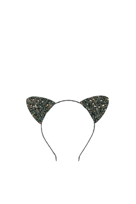 Kids Spooky Glitter Cat Ears