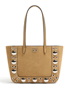 Nellcôte Mini Suede Shopping Bag