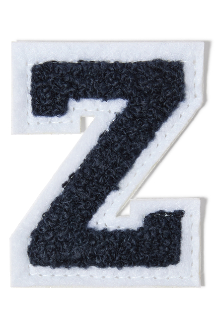 Kids 2” Chenille Varsity Letter ‘Z’ Patch