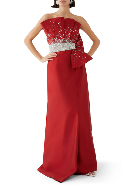 Starbust Embellished Gown
