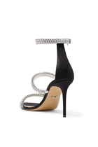 Lotus Flower 100 Patent Sandals