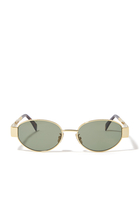 Triomphe Oval Sunglasses