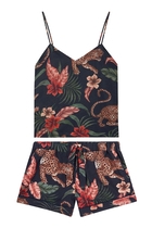 Floral Cami and Shorts Set