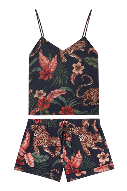 Floral Cami and Shorts Set