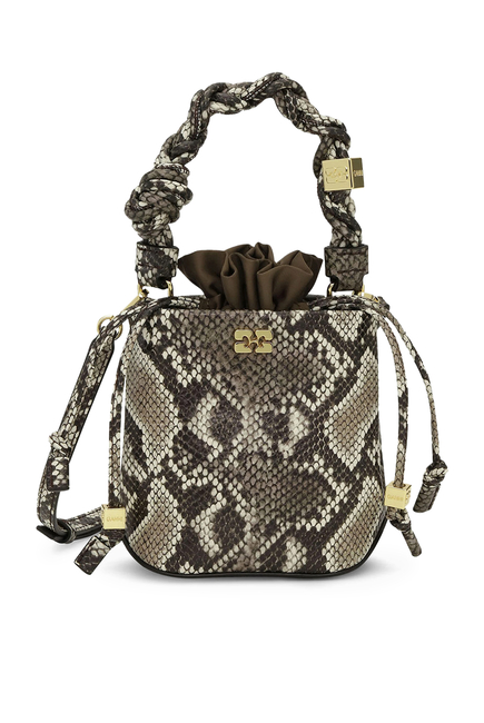 Snake Mini Bou Bucket Bag