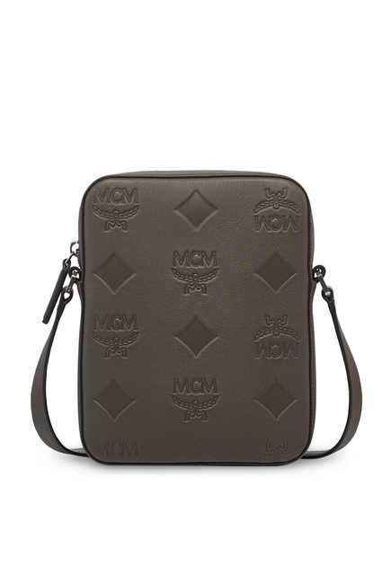 Klassik Crossbody in Maxi Monogram Leather