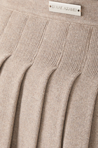 Pleated Mini Skirt