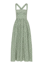 Crossback Midi Dress
