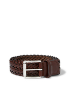 Woven Leather Belt