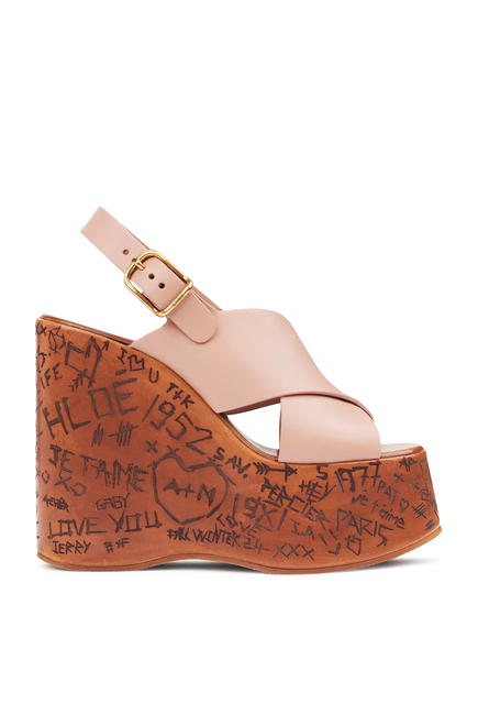 Maxime 130 Wedge Sandals