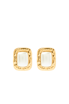 Mottled Pearl Earrings