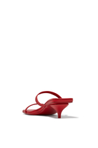 Fine Strap 40 Kitten Heels