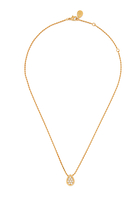 Serpent Bohème S Motif Pendant, Paved with Diamonds