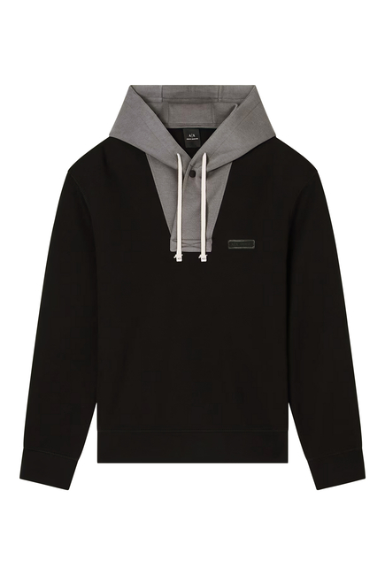 Contrast Hoodie