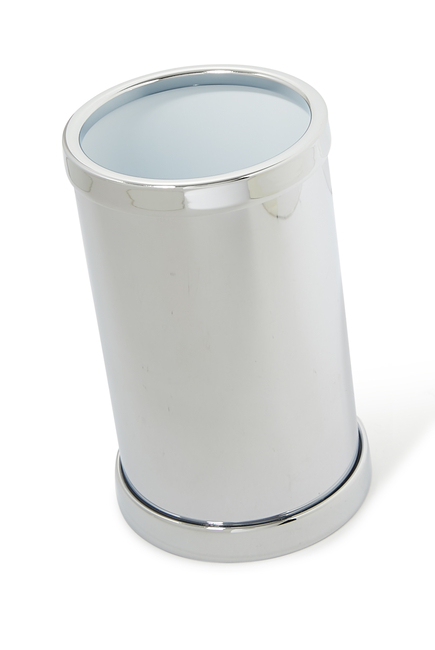 Chrome Brush Holder