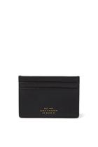 Panama Crossgrain Leather Card Holder