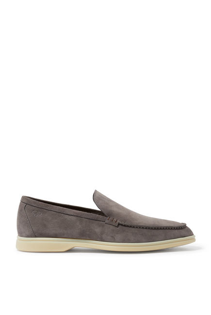 Suede Loafers