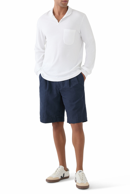 Long Sleeve Polo