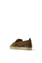Flat Suede Espadrilles