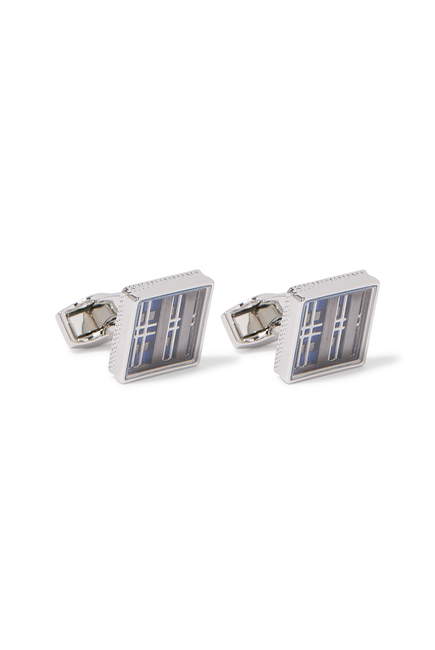 Prince of Wales Tweed Cufflinks