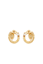 Serpent Bohème S Motif Hoop Earrings
