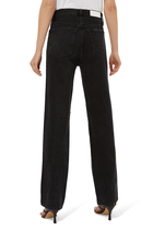 High-Rise Straight Jeans