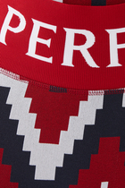 Chevron Jacquard Leggings