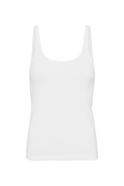 Organic Cotton Slim Scoop Tank