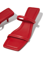 Fine Strap 40 Kitten Heels