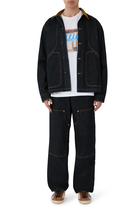  Berry Canvas Overshirt 