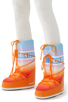 Icon Sunrise-Print Orange Boots