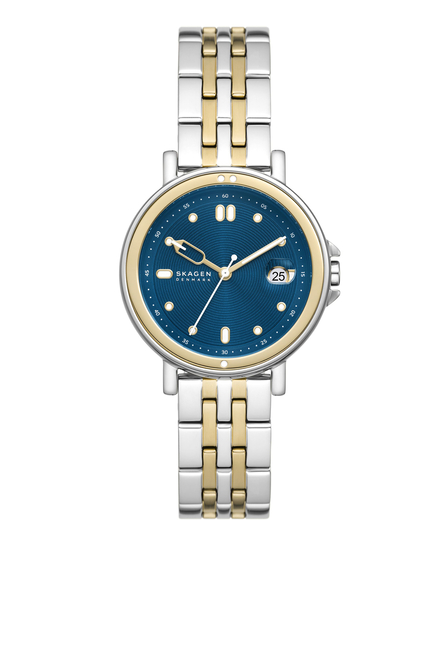 Signatur Lille Sport Three-Hand Date Stainless Steel Bracelet Watch