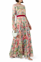 Felix Ceramic-Motif Dress