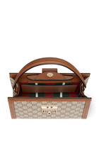 Padlock Medium Top Handle Bag