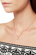 Serpent Bohème S Motif Pendant, Paved with Diamonds