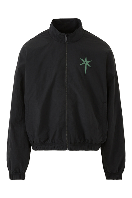 Nylon Track Jacket