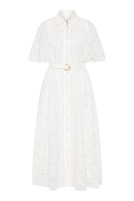 Laicey Paisley Midi Dress
