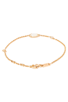 Serpent Bohème Diamond And Mother Of Pearl XS Motif Bracelet