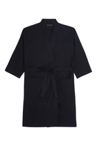 Mid-Length Wrap Robe