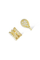 Serpent Bohème Asymmetrical Ear Clips
