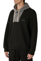 Contrast Hoodie