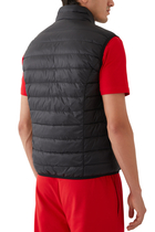 EA7 Logo Puffer Vest